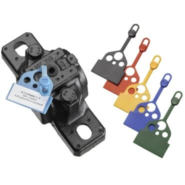 Ковпачки для прес-маслю і етикетки TLAC 50 / R SKF (червоні)