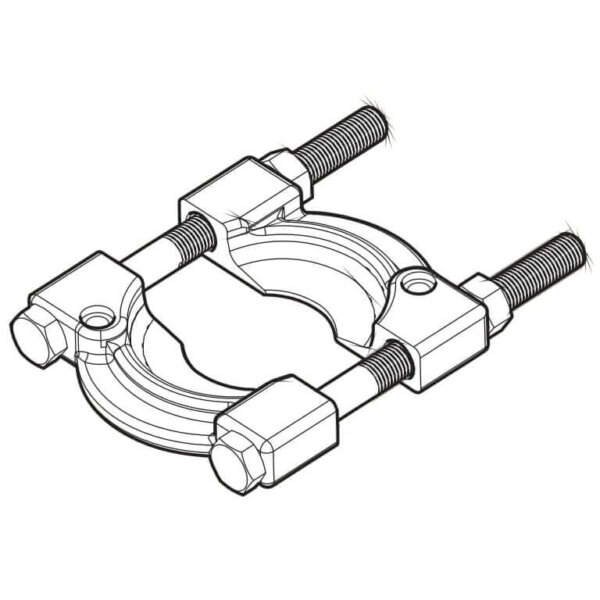 Хомут з болтами та гайками TMBS 100E-5 (SKF)