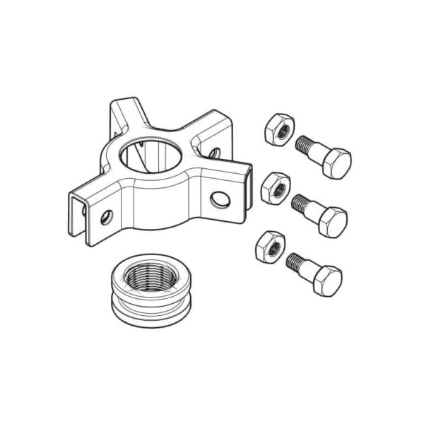 Основа з чотирма захватами, болтами та гайками для TMHP 10E та TMHC 110E (SKF)